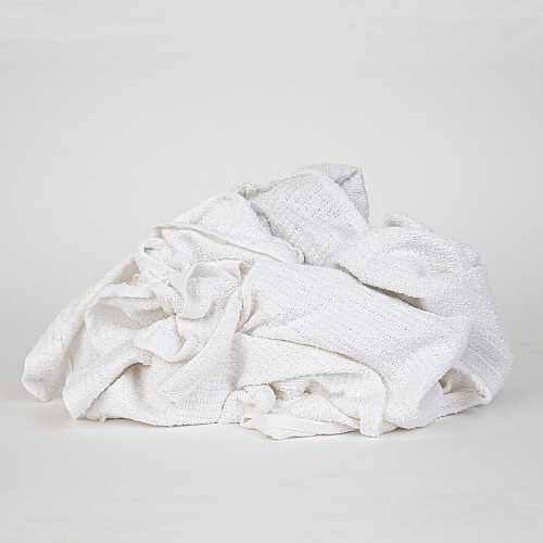 W69 Bar Mop Terry Wipers White - 10lb Box (N-W69-10)