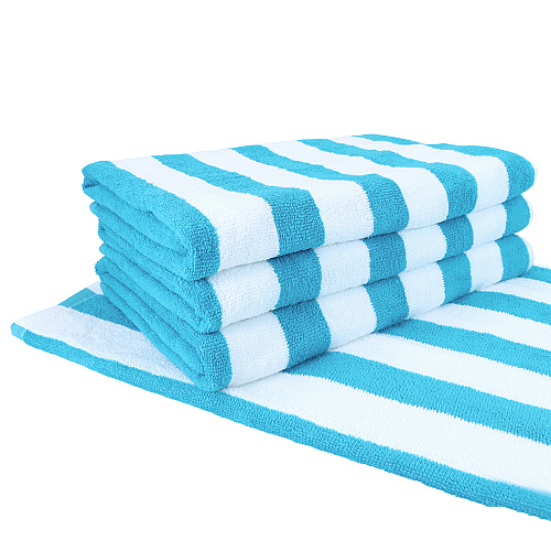 Cali-cabana Beach Towels 30x60 Blue - Pack Of 4 (CALICABANA-BLU)