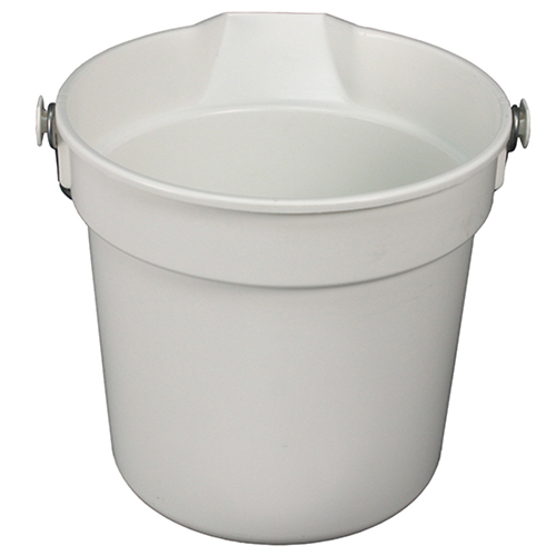 Bucket 10 Qt Deluxe White, Case Of 12 (5510W)