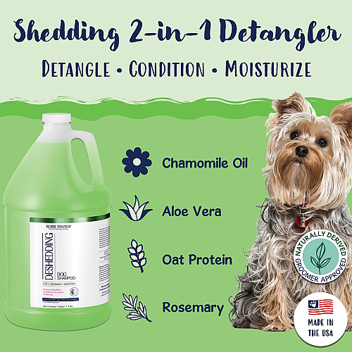 Bobbi Panter Signature Deshedding Dog Shampoo Conditioner (gallon) - Case Of 4 (BP00031-CS)