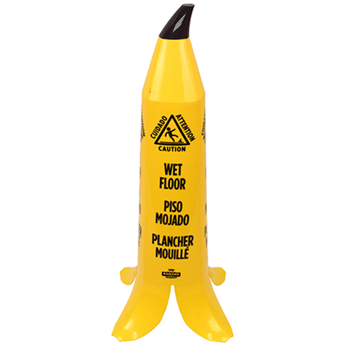 Banana Cone 3 Ft Trilingual, Case Of 3 (B1101)