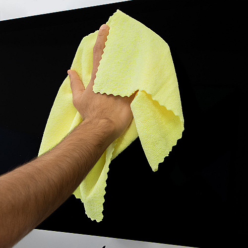 Smartrags Xl Microfiber 45 Gram 16x16 Yellow, Pack Of 50 (PNP-M930-Y)