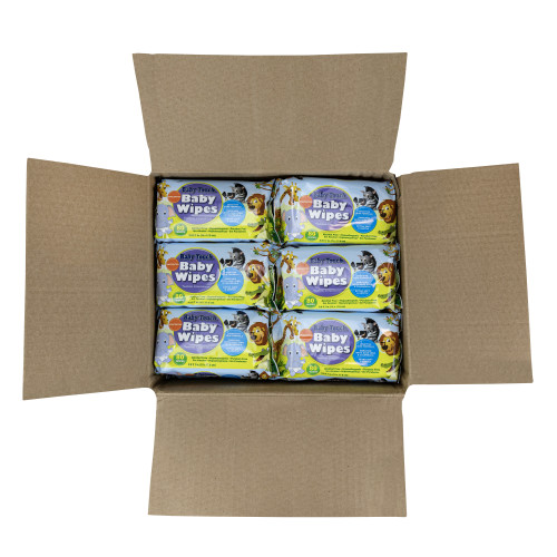 Baby Touch Baby Wipes, Unscented, 7" X 5.9", 80/pk, 24pks/cs, Case Of 24 Packs (82-2803)
