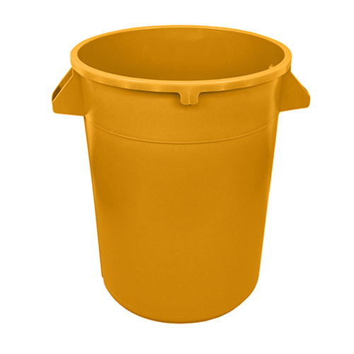 Container Gator Plus 32 Gallon Yellow, Case Of 6 (7732-16)
