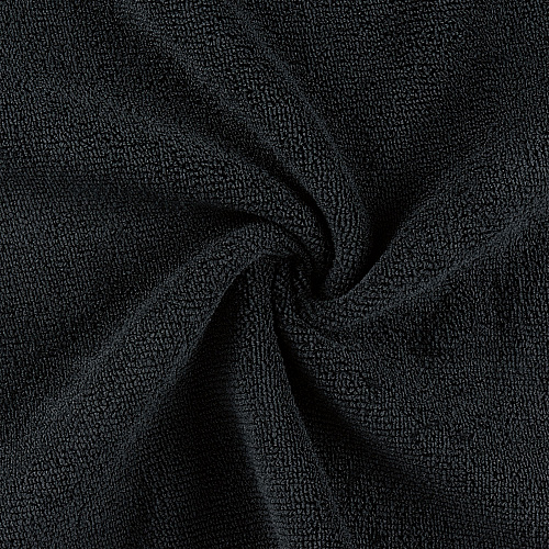 Terry Microfiber Salon Towel 16x27 Black - Pack Of 24 (M915109BK)