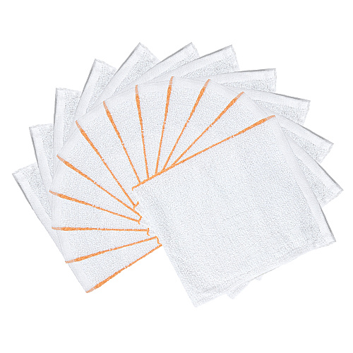 Qwick Wick Bar Mop Towel 30oz Gold Stripe - Case Of 60 (N030-G65-5DZ)
