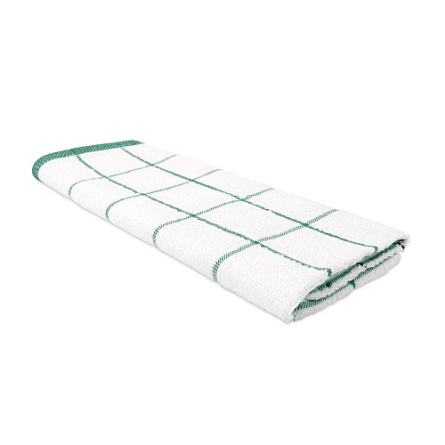 Cooks Linen Kitchen Towel 15x25 Green - Pack Of 12 (KT-GREEN)