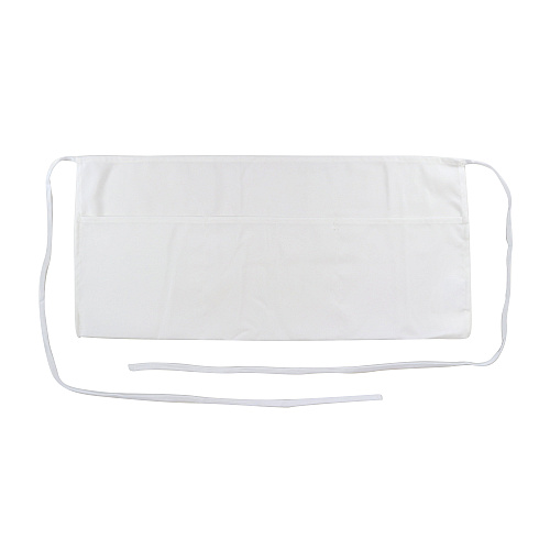 Mariposa Waist Apron 26x12 White, Case Of 48 (WAISTAPRON-WHT-CS)