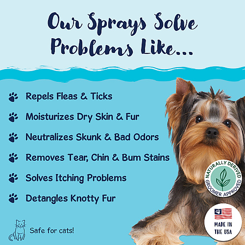 Bobbi Panter Signature Stinky Dog Solution Spray (8oz) - Case Of 12 (BP00025-CS)