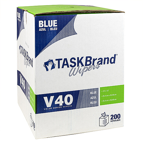 Taskbrand, Drc, Hd, Blue, 10x12, Cp, 200 Sh/rl, - 1 Roll (N-V040CGB)