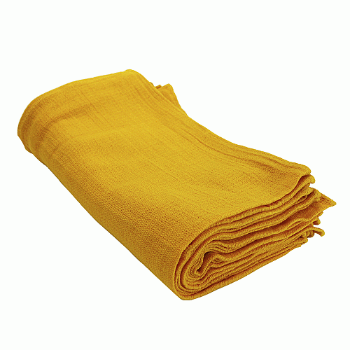 Huck Cotton Cleaning Towels 16x26 Yellow - Pack Of 12 (ABSBNT-YELW)