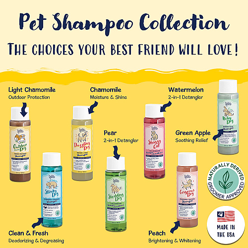 Bobbi Panter Signature Dazzling Dog Shampoo (13 Oz) Argan Oil, Vitamin A, Geranium And Chamomile - Case Of 12 (BP00012-CS)
