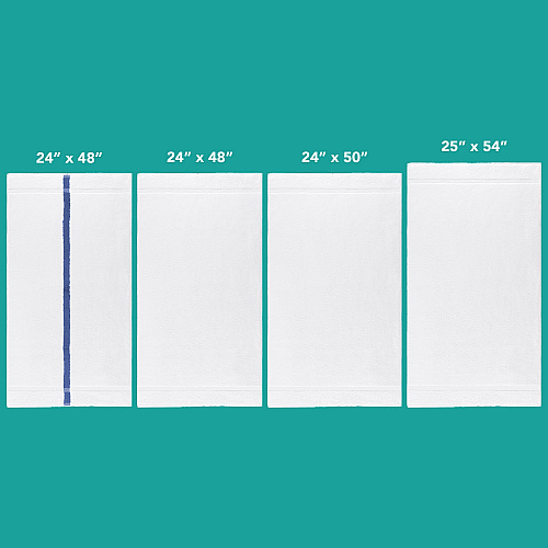 Admiral Hospitality Bath Towel 25x54 White - Pack Of 12 (P-ADM-BATH-13.5)