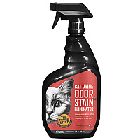 Tough Stuff Cat Urine Odor & Stain Eliminator, Original - 32 Oz Bottle (P32CUR)