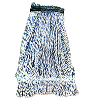 Mop Wet Saddle Type Looped End Rayon Finish Blue/w, Case Of 12 (L630MD)