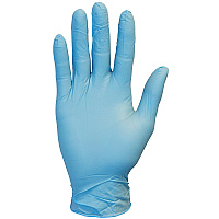 Safety Zone Nitrile Powder Free 3.5 Mil Exam Gloves Blue Lrg, Case Of 1000 (GNPR-LG-1M)