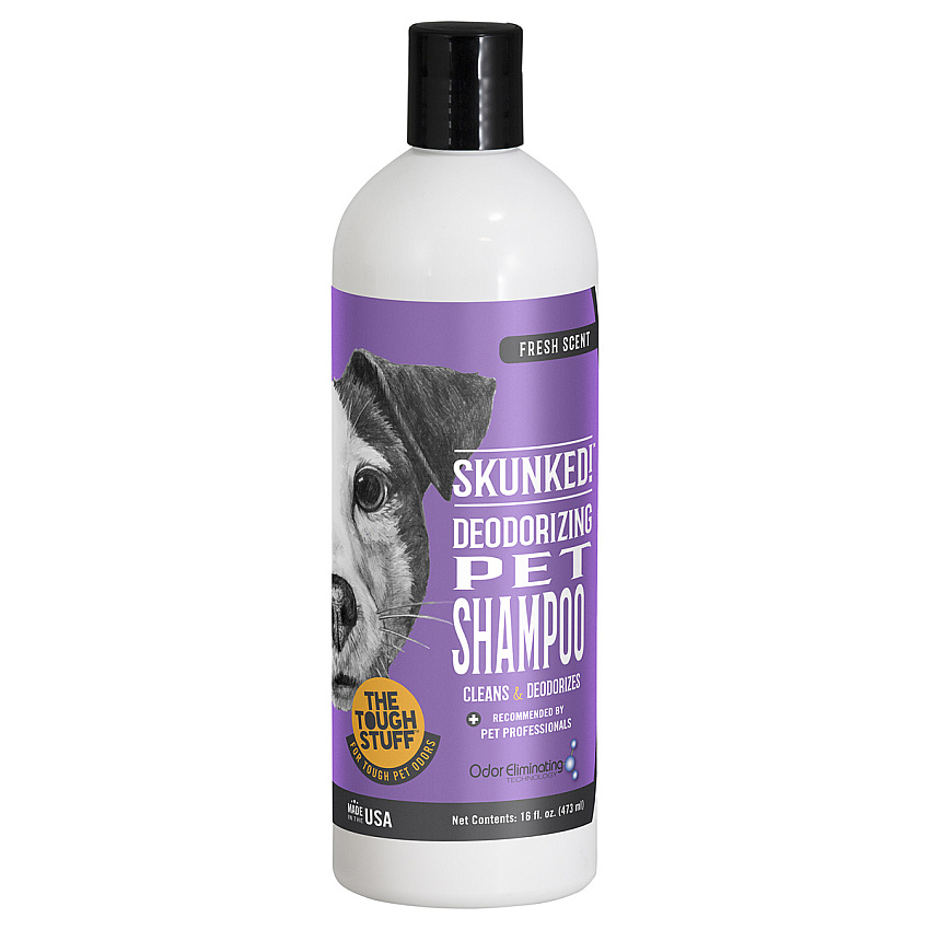 Tough Stuff Skunked! Deodorizing Pet Shampoo, Original - 16 Oz Bottle (816SHP)
