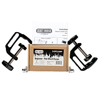 Art Noir Tattoo Towel Dispenser Pole Mount Clamps - Case Of 24 (D-2PCLAMP)