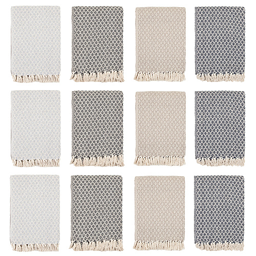 Common Ground Throw 50x70 Diamond Pattern - Case Of 12 (THROW-DIA-50X70-CS)