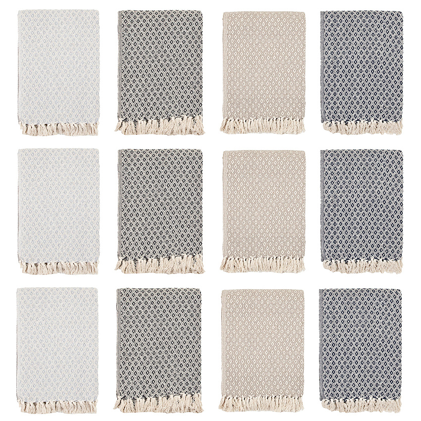 Common Ground Throw 50x70 Diamond Pattern - Case Of 12 (THROW-DIA-50X70-CS)
