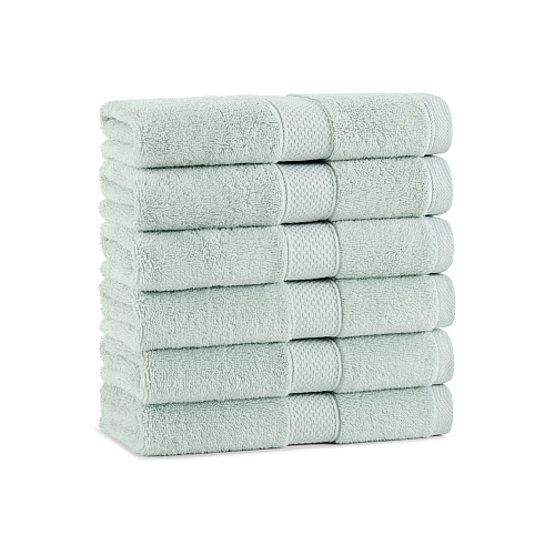 Aston & Arden Egyptian Cotton Hand Towel 16x30 Sage Green - Pack Of 6 (P-EGYP-1630-SGE)
