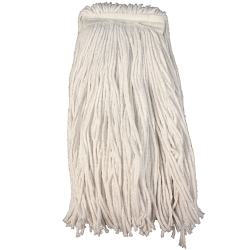 Mop Wet Saddle Type Cut End White Rayon 20oz, Case Of 12 (S61120)