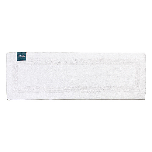 Provence Bath Rug 20x60 White - Case Of 6 (PROV2060-WH-CS)
