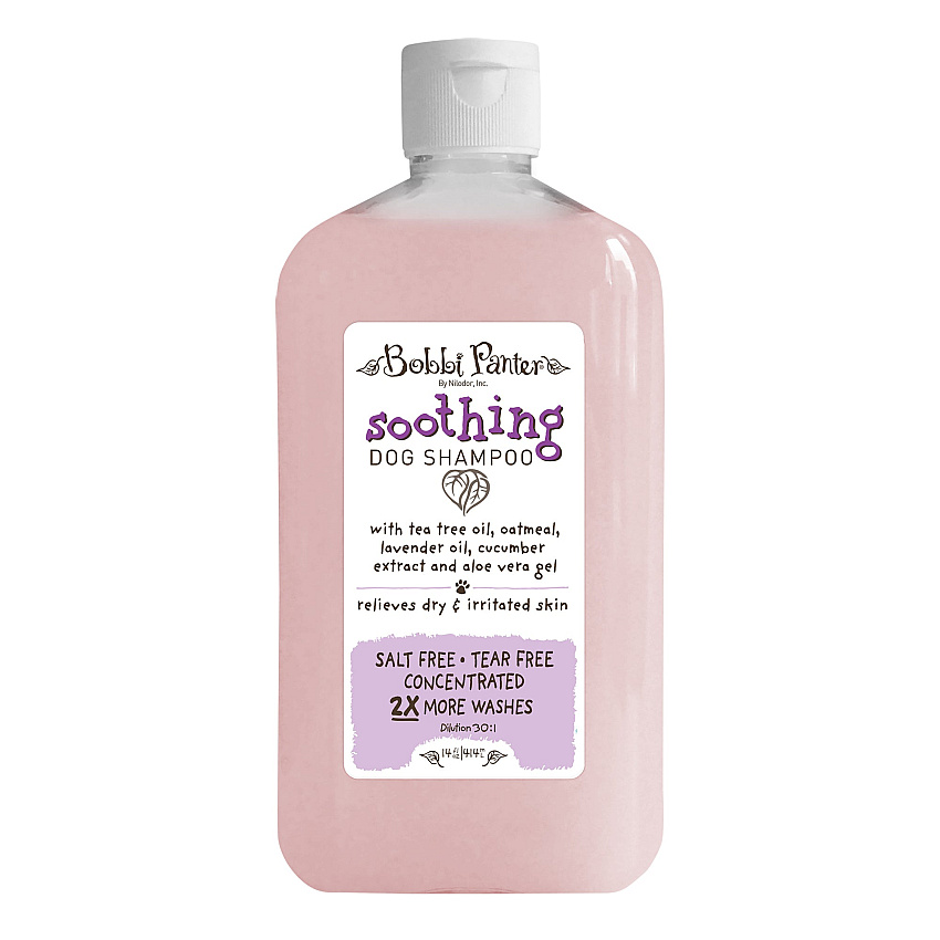 Bobbi Panter Botanicals Soothing Dog Shampoo, Lavender/cucumber - 14 Oz Bottle (BP00026)