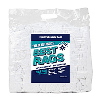 W48nwb T-shirt Rags Pre-washed - 10lb Bag (N-W48NWB-10BG)