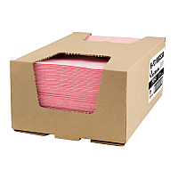 Saniworks Deluxe Towels, Poly/rayon, Salmon, 13x17, 1/4 Fold - Case Of 150 (N-F310QCS3A)