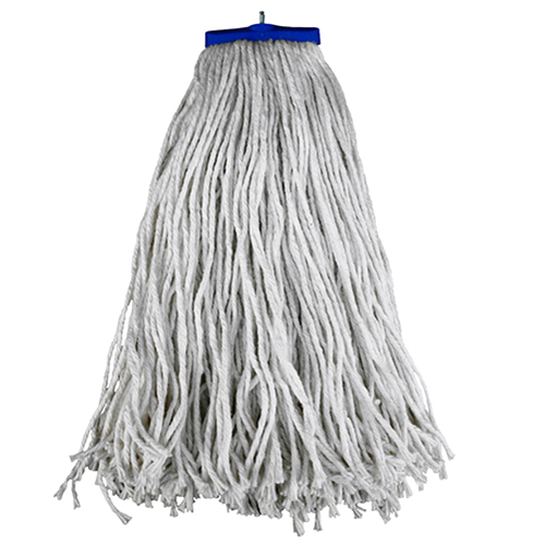 Mop Wet 24oz White Blend Screw Type Cut End Regular, Case Of 12 (61240)