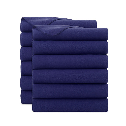 Cozy Soft Polar Fleece Throw 50x60 Navy - Case Of 12 (FLC-PLR-5060-NV-CS)