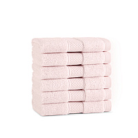 Aston & Arden Egyptian Cotton Washcloth 13x13 Pink - Pack Of 6 (WC-EGYP1313-1.75-PNK)