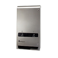 Evogen No-touch Dual Vendor, Free Vend, Stainless Steel, 26"x13.75"x6.125" - 1 Each (EVNT3-SS)