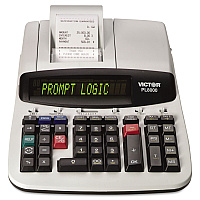 Victor PL8000 One-Color Prompt Logic Printing Calculator, Black Print, 8 Lines/Sec