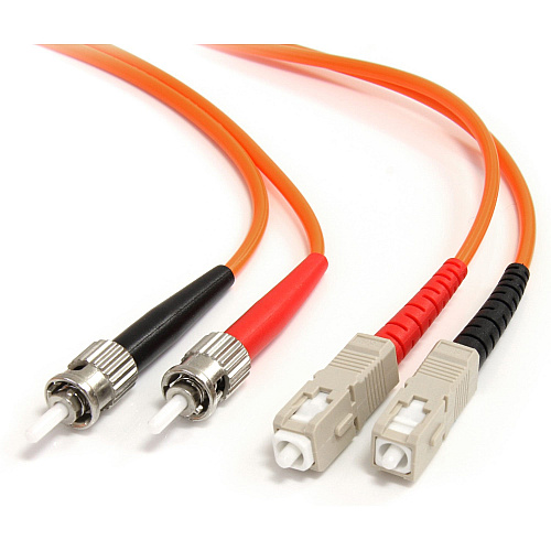 StarTech 1m Multimode Fiber Patch Cable St - Sc (FIBSTSC1)