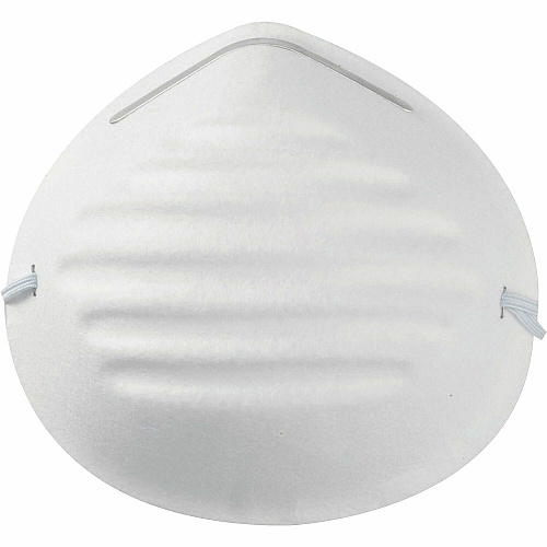First Aid Only Adjustable Nose Clip Dust Mask Dust Protection - White - Adjustable - 5 / Pack (13259)