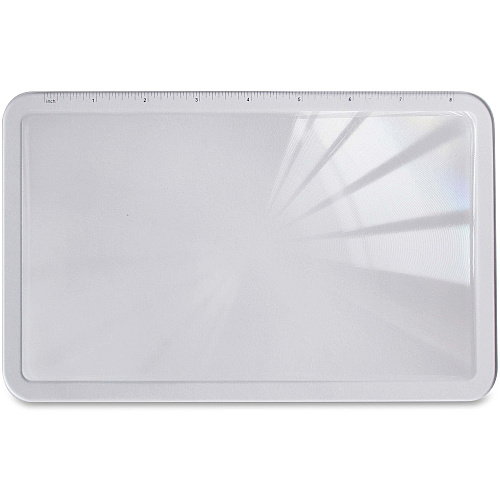 Sparco Handheld Magnifier Magnifying Area 5" Width x 8.88" Length - Overall Size 9.8" Height x 5.8" Width - Acrylic Lens (10601)