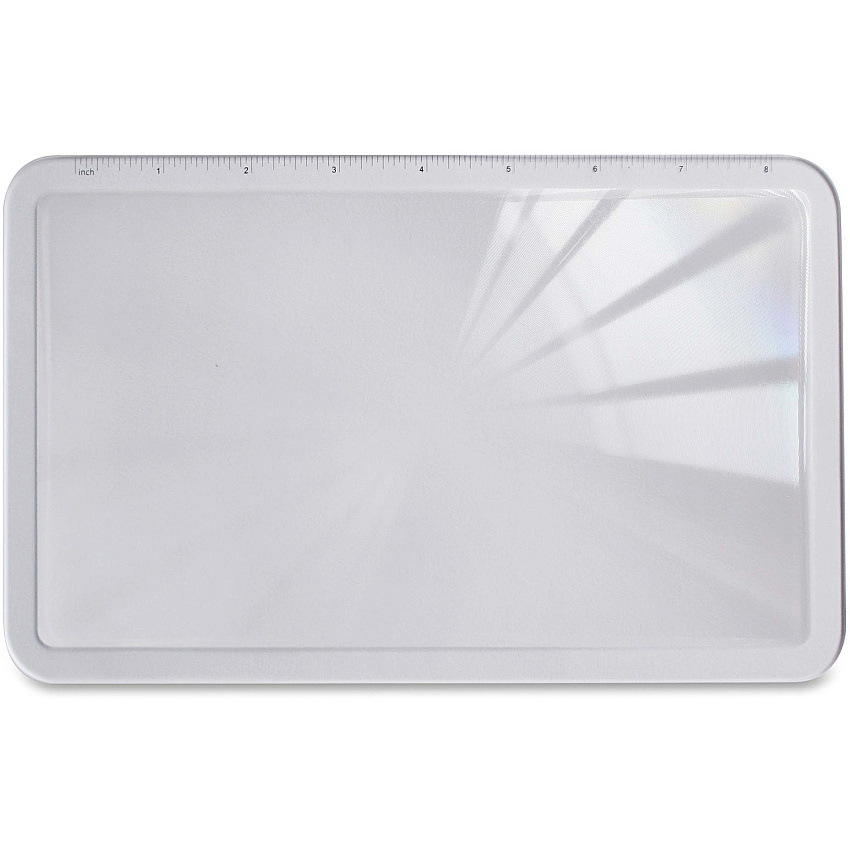Sparco Handheld Magnifier Magnifying Area 5" Width x 8.88" Length - Overall Size 9.8" Height x 5.8" Width - Acrylic Lens (10601)