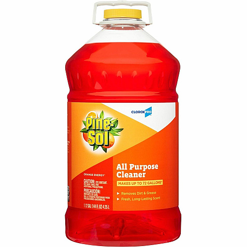 STORE SOL  Pine-Sol All-Purpose Cleaner, Orange, 144 oz, Bottle (41772