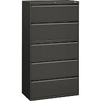 HON Brigade 800 Series 5-Drawer Lateral 36