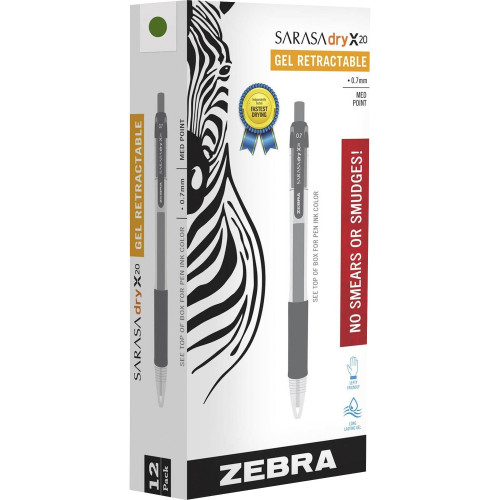 Zebra Pen Sarasa Gel Retractable Pens (46940)