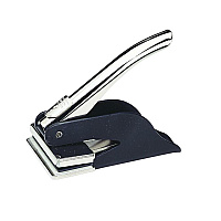 Xstamper Desk and Pocket Embossers 1" Impression Width x 2" Impression Length - Metal - 1 Each (E12)