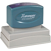 Xstamper Large Custom Endorsement Stamp Custom Message Stamp - 1.50