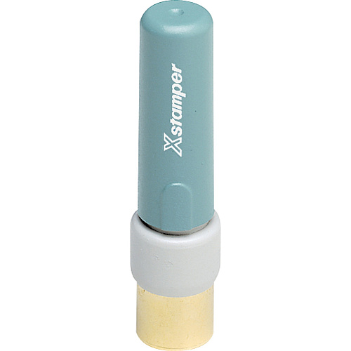 Xstamper Inspection Stamp Custom Message Stamp - 0.37" Impression Diameter - 1 Each (N30)