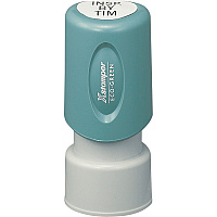 Xstamper Custom Large Inspection Pre-ink Stamp Custom Message Stamp - 0.62" Impression Diameter - 50000 Impression(s) - Recycled - 1 Each (N32)