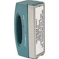 Xstamper Pre-inked Large Pocket Stamp Custom Message Stamp - 0.62