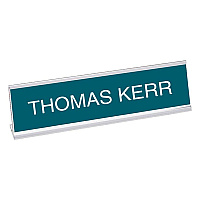 Xstamper Standard Aluminum Desk Sign 8