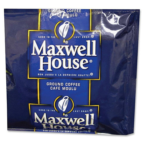 Maxwell House Ground Regular Coffee Regular - 1.5 oz Per Packet - Ground - 42 / Carton (866150)