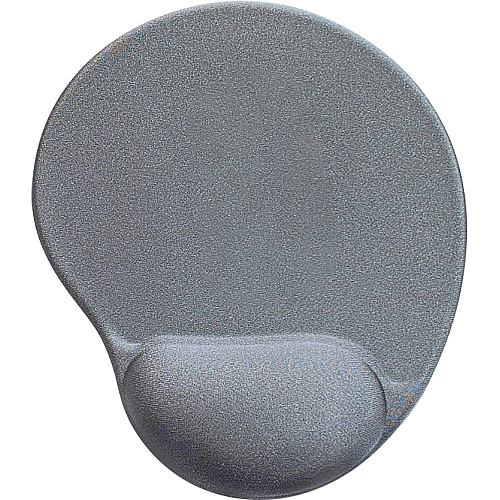 Compucessory Gel Mouse Pads 9" Height x 10" Width x 1" Depth - Gray - Gel - 1 Each (45163)